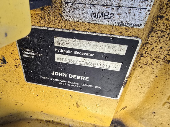 2023 John Deere 35G Excavator Mini