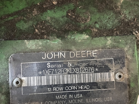 2020 John Deere 712FC Header Corn Head