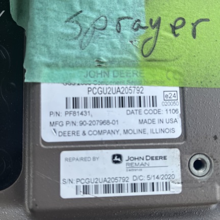 2011 John Deere 2630 Precision Ag