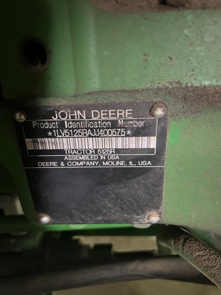 2018 John Deere 5125R Tractor