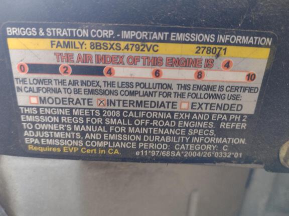 2013 Misc 3800017 24" WB Brush Cutter Mower/Commercial Walk