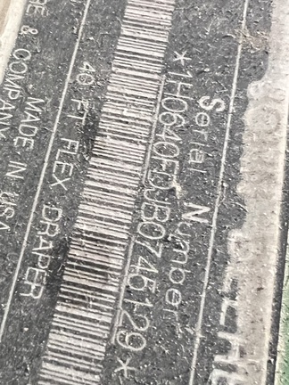 2012 John Deere 640FD Header Combine