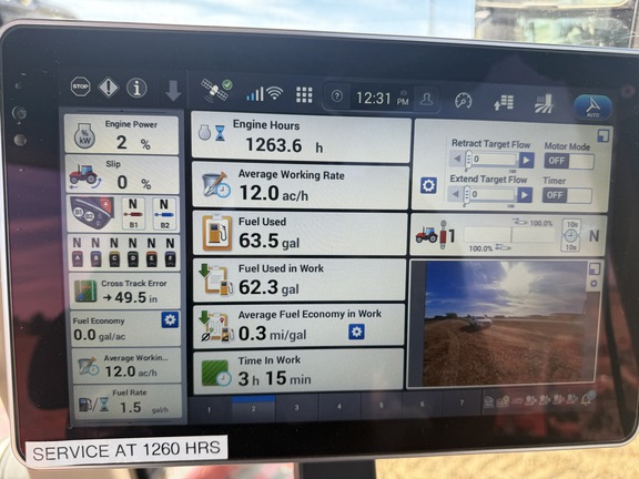 2021 Case IH Steiger 540 AFS Tractor Rubber Track