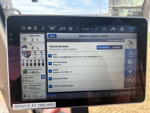 2021 Case IH Steiger 540 AFS Tractor Rubber Track