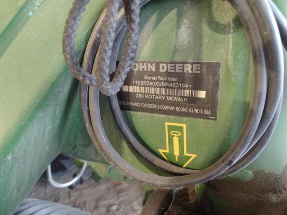 2022 John Deere R280 Mower