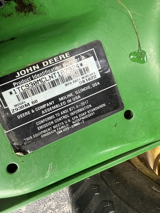 2022 John Deere Z930M Mower/Zero Turn