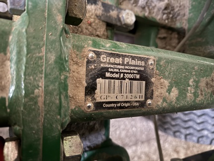2018 Great Plains 3000TM Misc