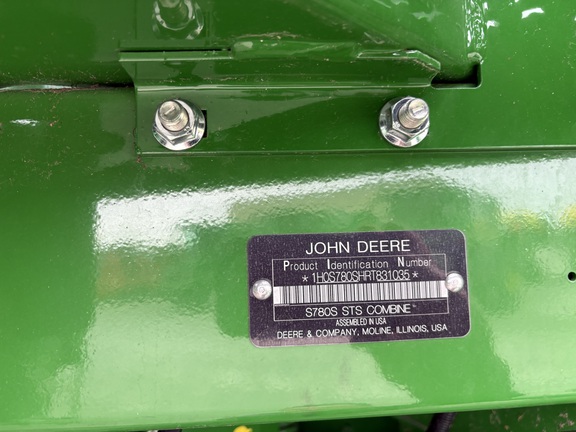 2024 John Deere S780 Combine