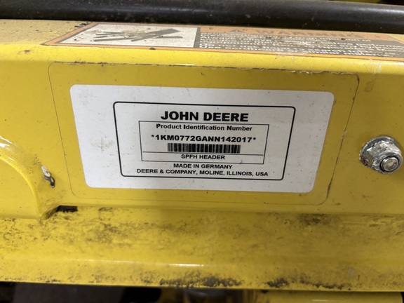 2022 John Deere 772 Header Forage