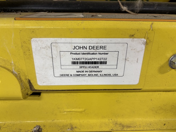 2023 John Deere 772 Header Forage