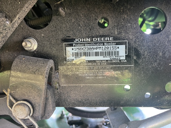 2024 John Deere X730 Garden Tractor