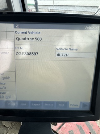 2016 Case IH Steiger 580 Quadtrac Tractor Rubber Track