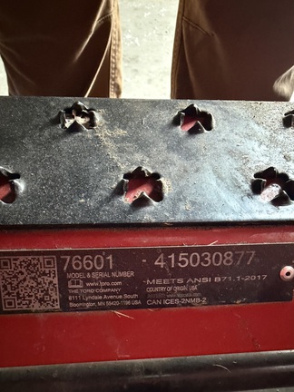 2023 Toro Titan Max Mower/Zero Turn