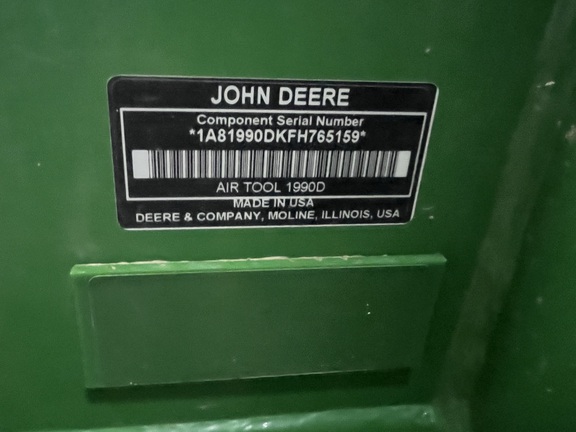 2015 John Deere 1990 Air Seeder