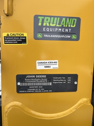 2024 John Deere 324G Skid Steer Loader