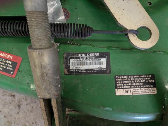 2011 John Deere 3520 Tractor Compact