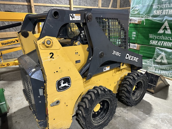 2016 John Deere 318G Skid Steer Loader