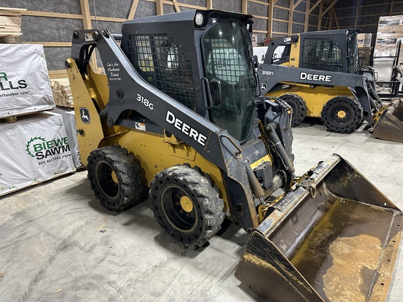 2016 John Deere 318G Skid Steer Loader