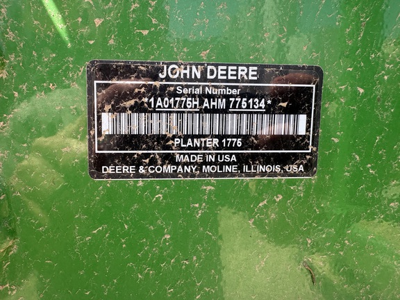 2018 John Deere 1775NT Planter