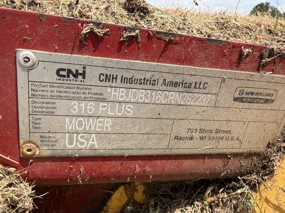 2024 New Holland 316 PLUS Mower Conditioner
