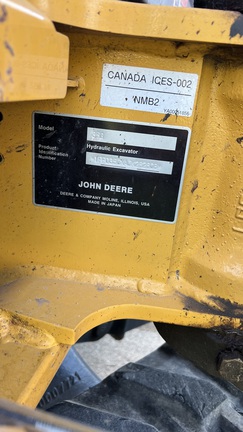 2018 John Deere 35G Excavator Mini