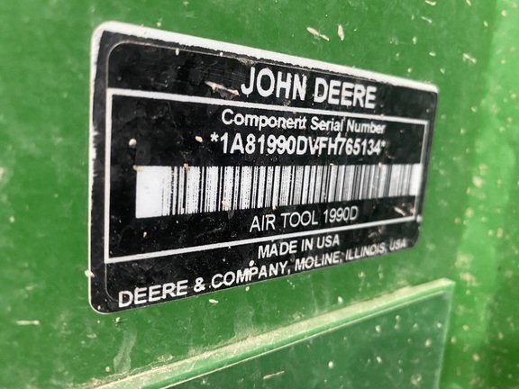 2016 John Deere 1990 Air Seeder