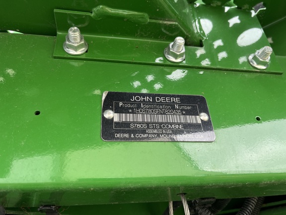 2022 John Deere S780 Combine