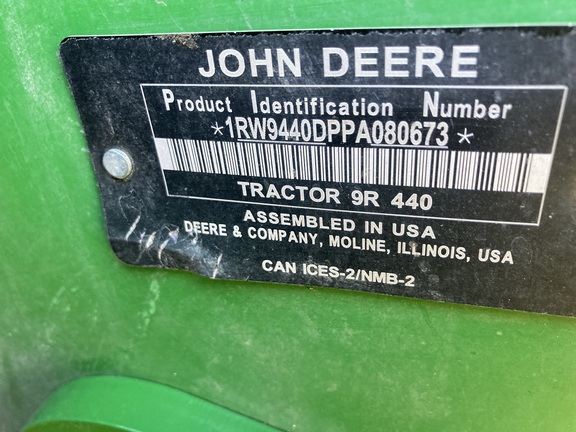 2023 John Deere 9R 440 Tractor 4WD