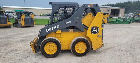 2021 John Deere 318G Skid Steer Loader