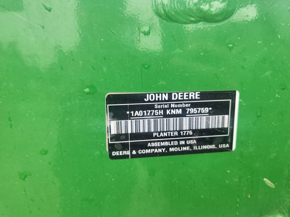 2022 John Deere 1775NT Planter