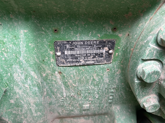 2021 John Deere 8R 370 Tractor