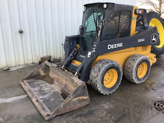 2021 John Deere 324G Skid Steer Loader