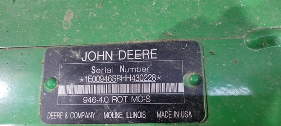 2017 John Deere 946 Mower Conditioner
