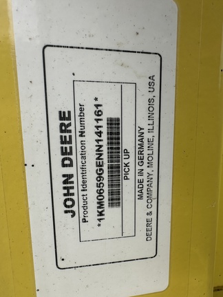 2022 John Deere 659 Header Forage