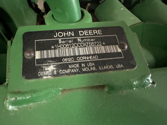 2013 John Deere 612C Header Corn Head