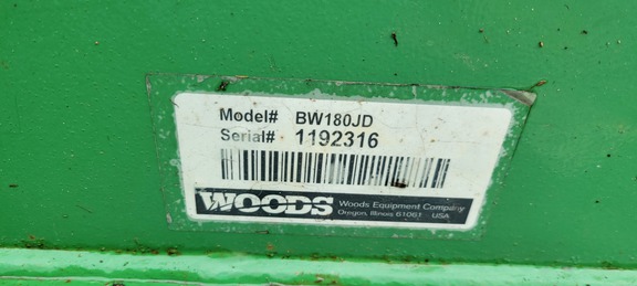 2011 Woods BW180 Mower/Rotary Cutter