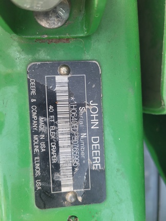 2014 John Deere 640FD Header Combine