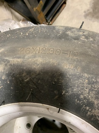 2019 Carlisle 26.00x12-12 Tires