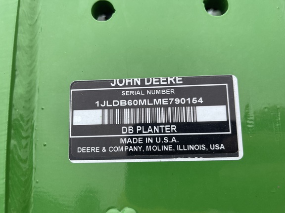 2021 John Deere DB60 Planter