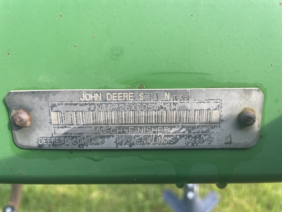 2002 John Deere 726 Mulch Finisher