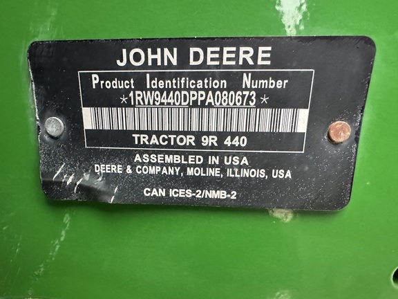 2023 John Deere 9R 440 Tractor 4WD