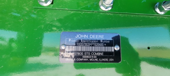 2023 John Deere S780 Combine