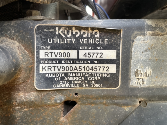 2005 Kubota RTV900 ATV