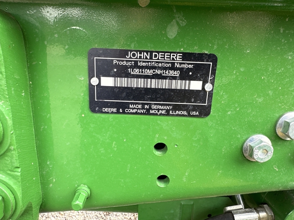 2022 John Deere 6110M Tractor