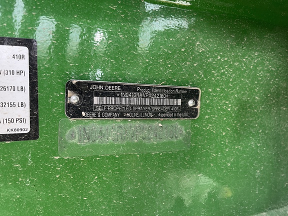 2024 John Deere 410R Sprayer/High Clearance