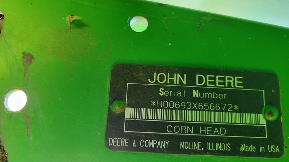 1994 John Deere 693 Header Corn Head