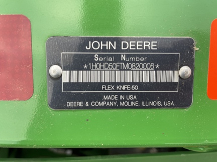 2022 John Deere HD50F Header Combine