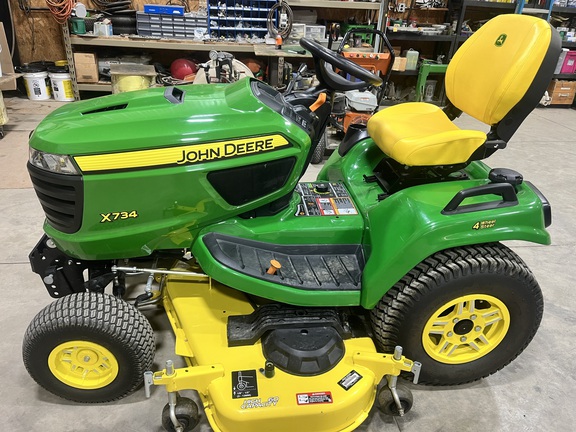 2021 John Deere X734 Garden Tractor