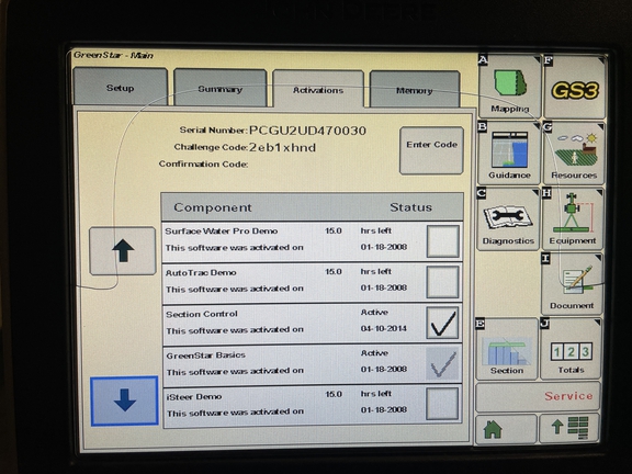 2014 John Deere R4038 Sprayer/High Clearance