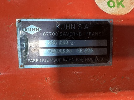 2023 Kuhn RSM210 Mower/Flail